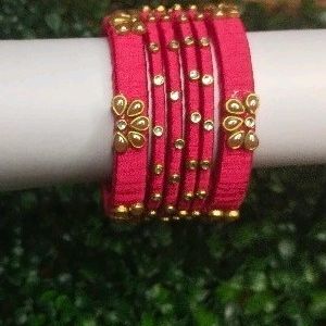 Silk Thread Bangles 🧵