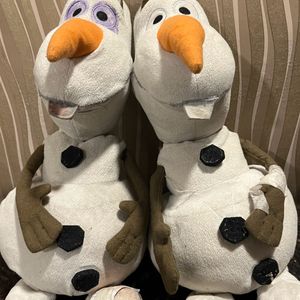 Combo Of Imported Soft Toy Olaf By Disney