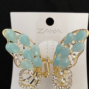 Elegant Pearl Butterfly Hair Clip