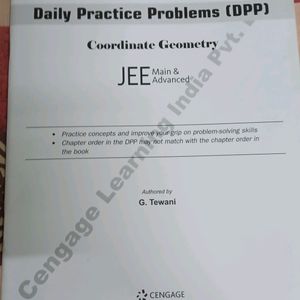 Cengage Coordinate Geometry & DPP