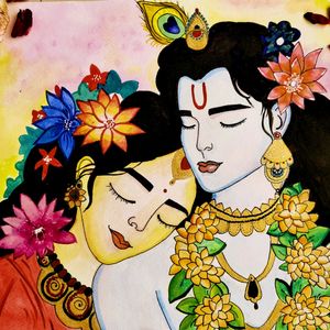 Radha Krishna 🦚🦋