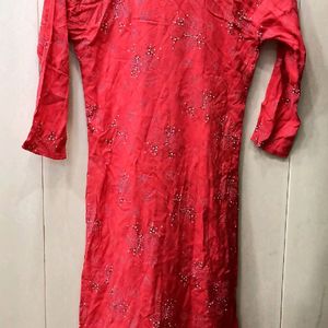 Pink Formal Kurti (Women)