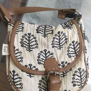 Embroidered Sling Bag