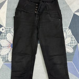 Black Denim Jeans