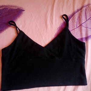 Black Crop Top