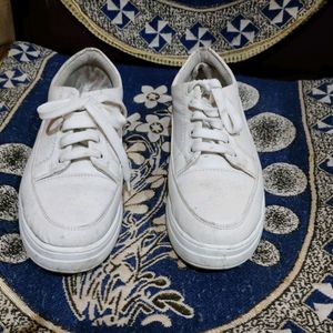 White Casual Shoes