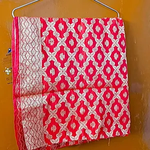 Red Printed Elegant Dupatta