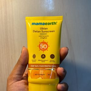 Mamaearth Ubtan Detan Sunscreen