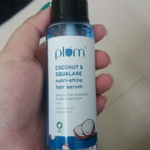 Plum Squalane & Coconut Hair Serum