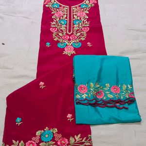 All Over Silk Suit 5 Meter