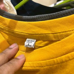 Yellow Baggy Trendy Tshirt