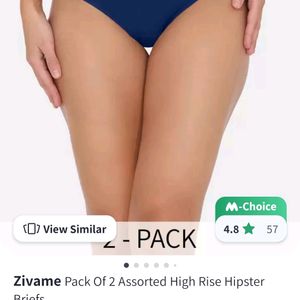 New Zivame High Rise Hipster Brief