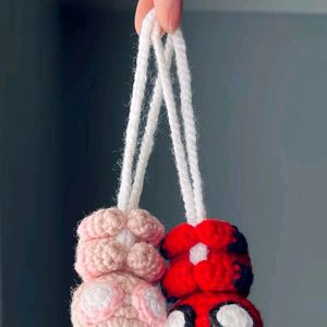 Crochet Spiderman Keychain!