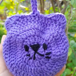 Cat Face Pouch