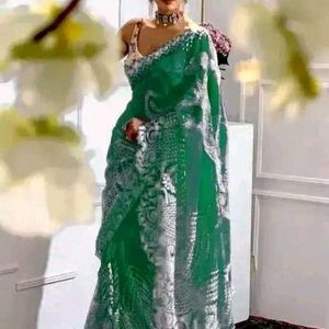 NET SAREE FOR WOMEN