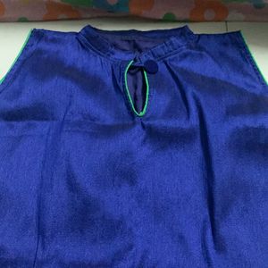 Blue Short Kurti