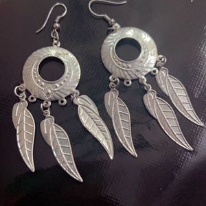 Light Weight Silver Earrings