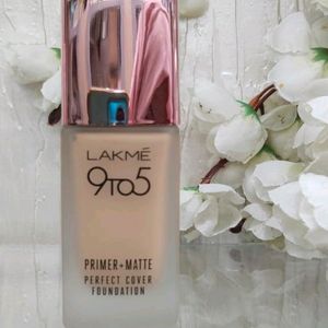 🆕 Lakme 9TO5 PRIMER+MATTE PERFECT COVER FOUNDATION