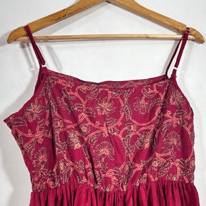 Maroon Flipkart's Dress (Women’s)