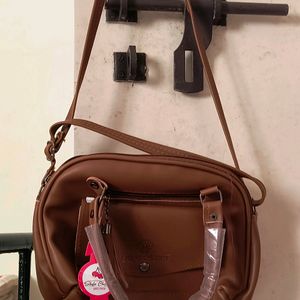 Leather Handbag / Sling Bag