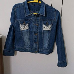 ₹150 • Denim Crop Jacket