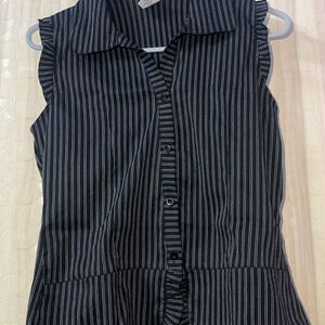 Black Strip Shirt