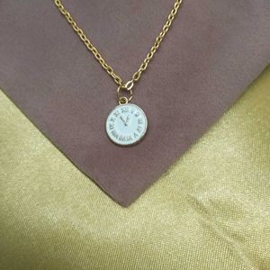 Clock Charm Necklace