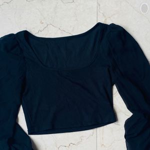 Crop Full Sleeve Top