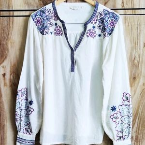 Embroidery Work Cotton Top Size-42