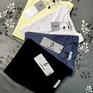 New Regular Fit Cotton Tshirts PACK OF 4 Combo