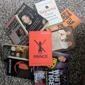 10 Book Set For Rs 550