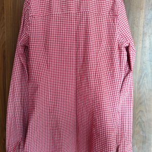 Stylish Red Checked Shirt for ₹150🧡🤍🛍️