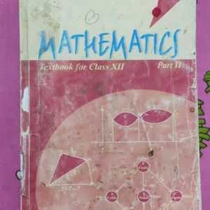 NCERT Mathematics Book Class 12