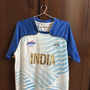 Jsw Olympics 2024 Team India Travel Jersey