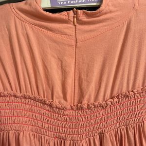 Price DROP Peach Sleeveless Top