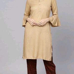 Kurta Pant Set ( Tan )