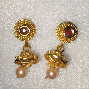 New Gold Plated Earing