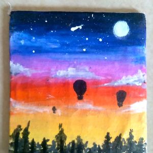 tBeautiful Homemade Canvas Painting Under 200