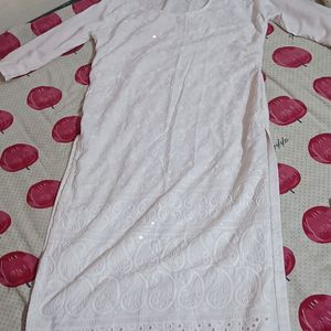 Shimring White Kurta For Women