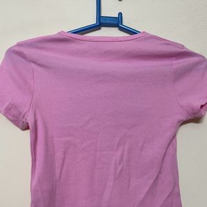 Crop Pink Top