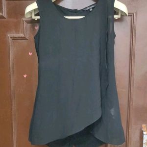 Black Style Back Top