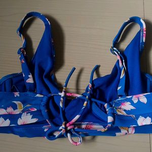 Floral Assymitric Bikini