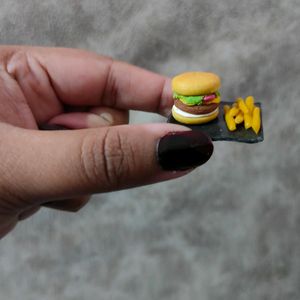 Burger Fridge Magnet