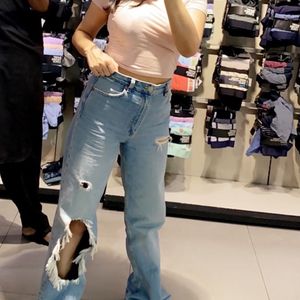 Zara Ripped Jeans