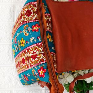 Beautiful Ikkat Sling Bag