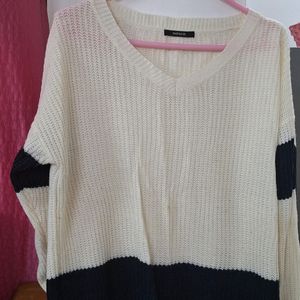 Oversized Knitted Sweatshirt