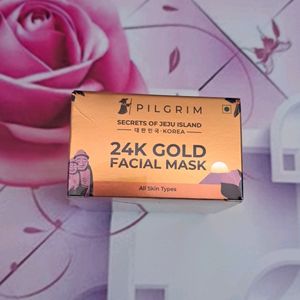 Pilgrim 24K Gold Face Mask & Neutrogena Water Gel