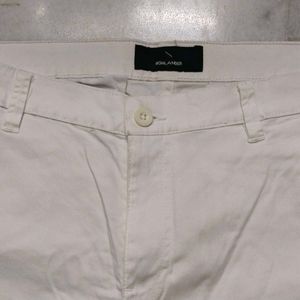 Highlander White Trouser