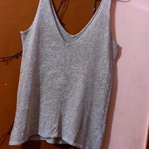 Shimmery Sleevesless Top