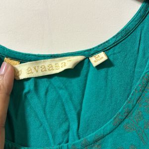 Sea Green Avaasa Kurthi